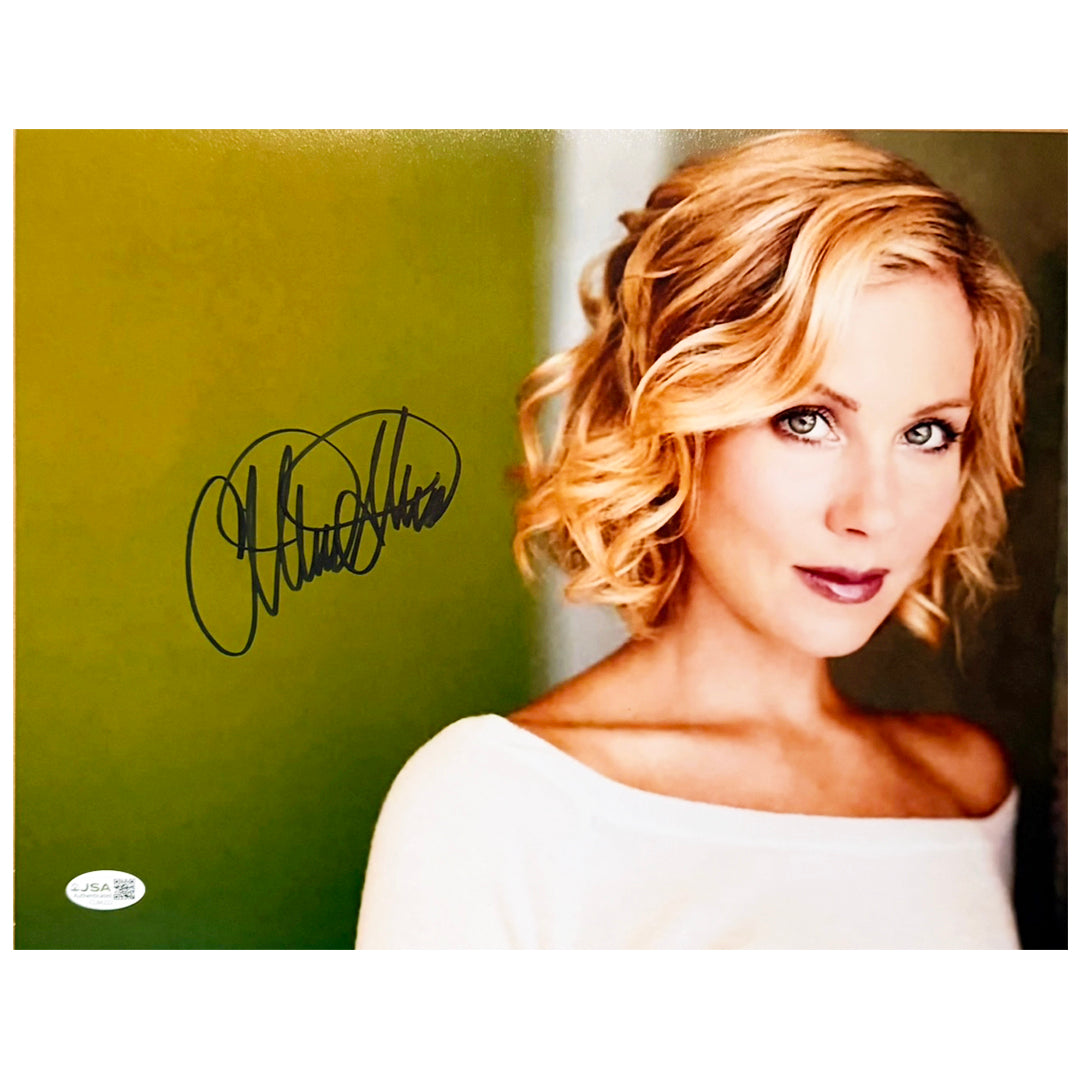 Christina Applegate Signed Pose 14 11X14 Photo (Jsa)