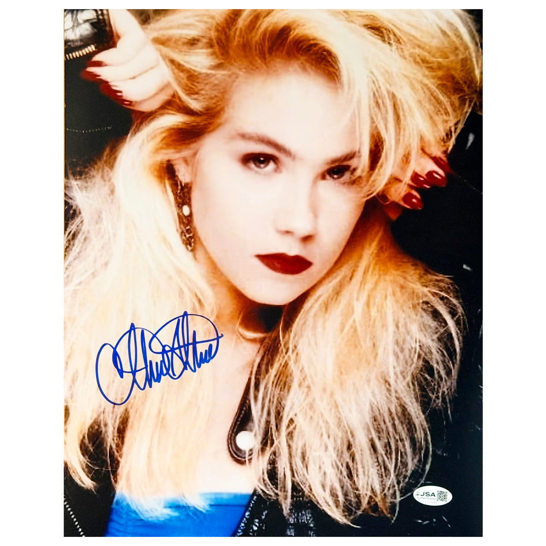 Christina Applegate Signed Pose 2 11X14 Photo (Jsa)