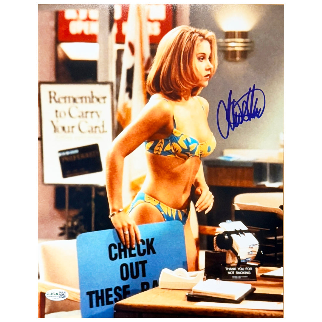 Christina Applegate Signed Pose 7 11X14 Photo (Jsa)