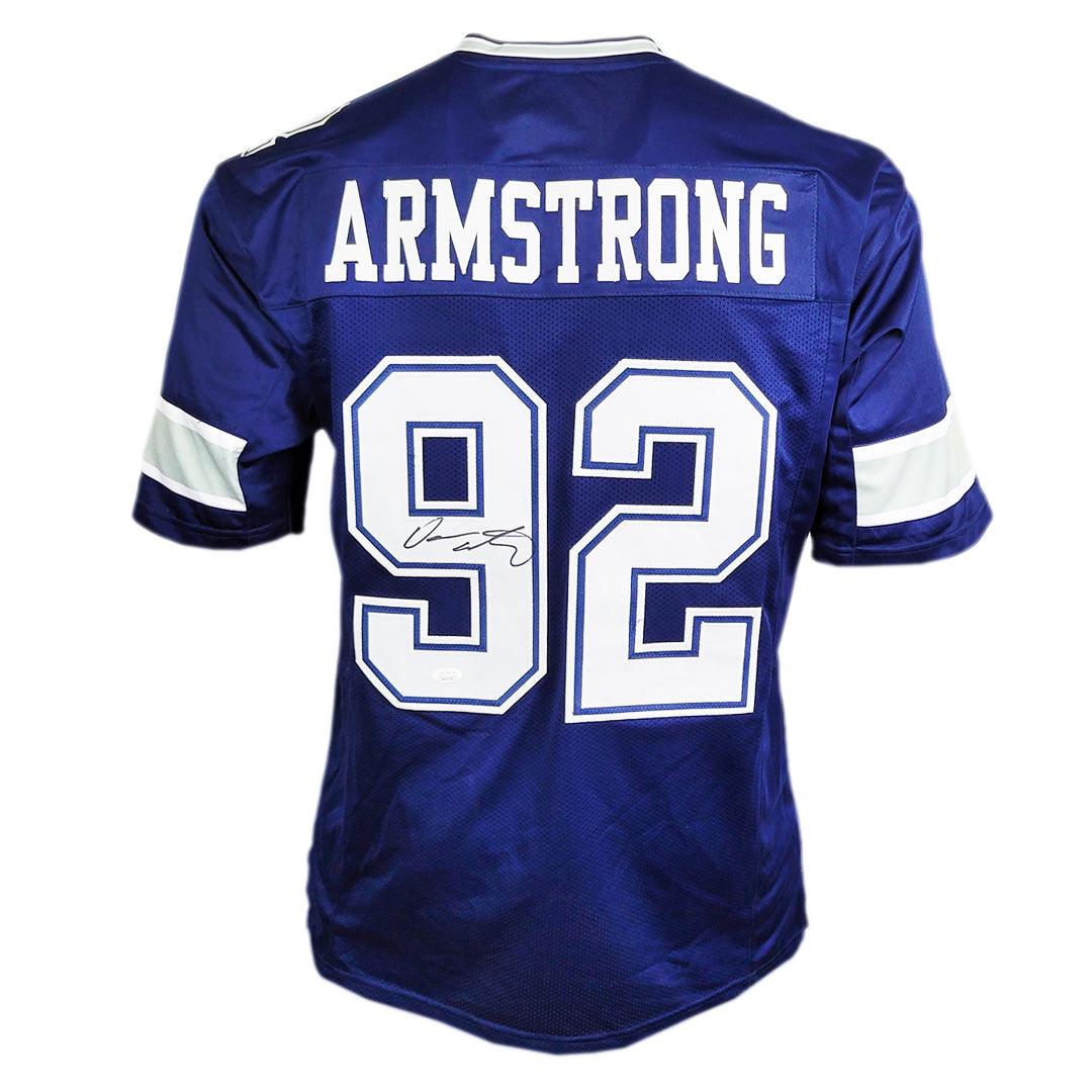 Dorance Armstrong Signed Dallas Navy Football Jersey (Jsa)