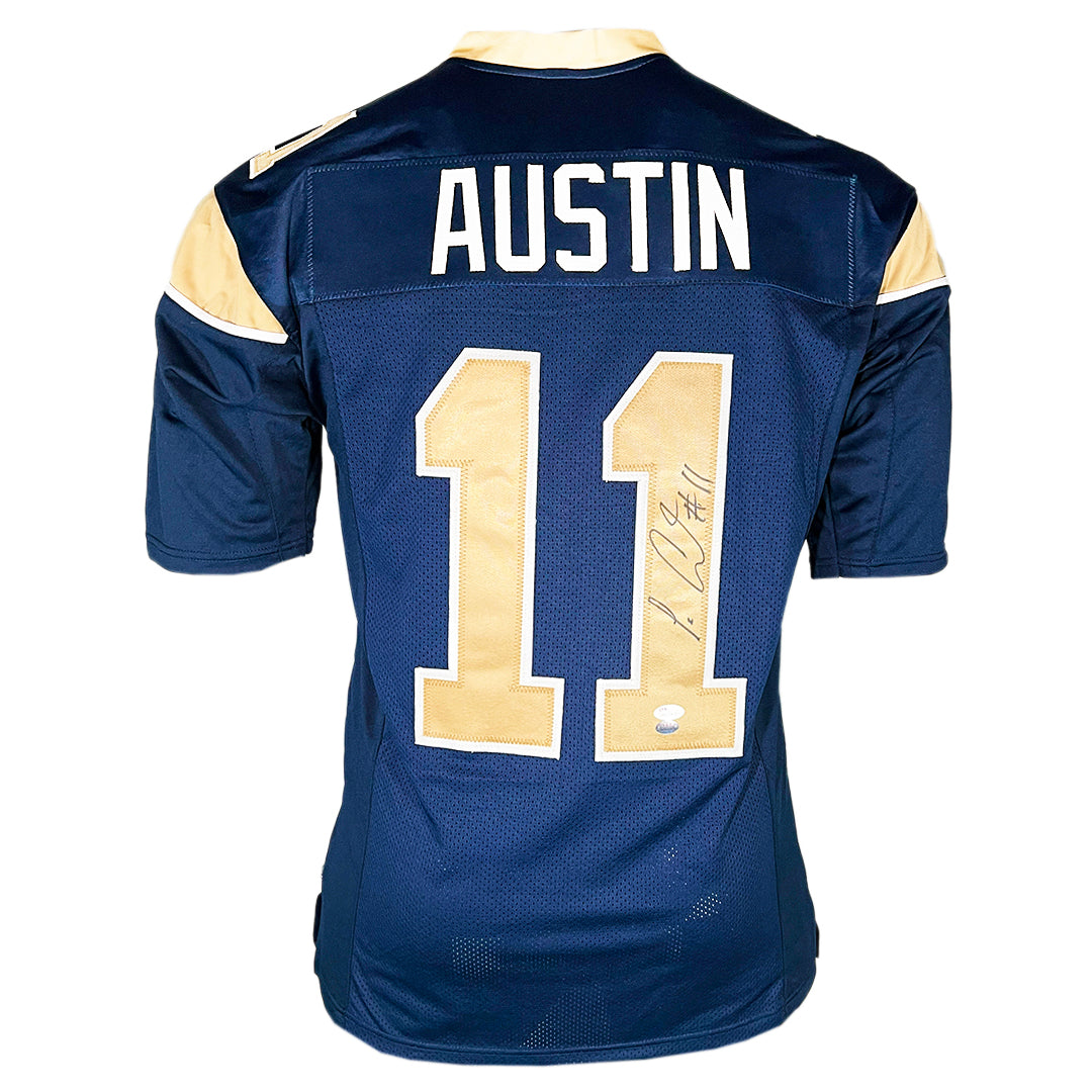Tavon Austin Signed St. Louis Navy Football Jersey (Jsa)