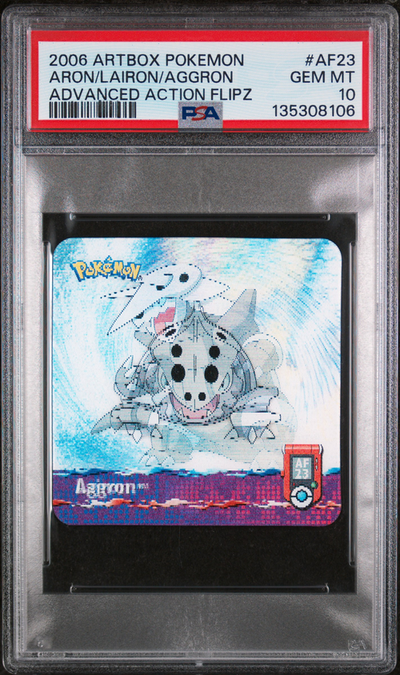 Pokémon PSA 10 Aron/Lairon/Aggron