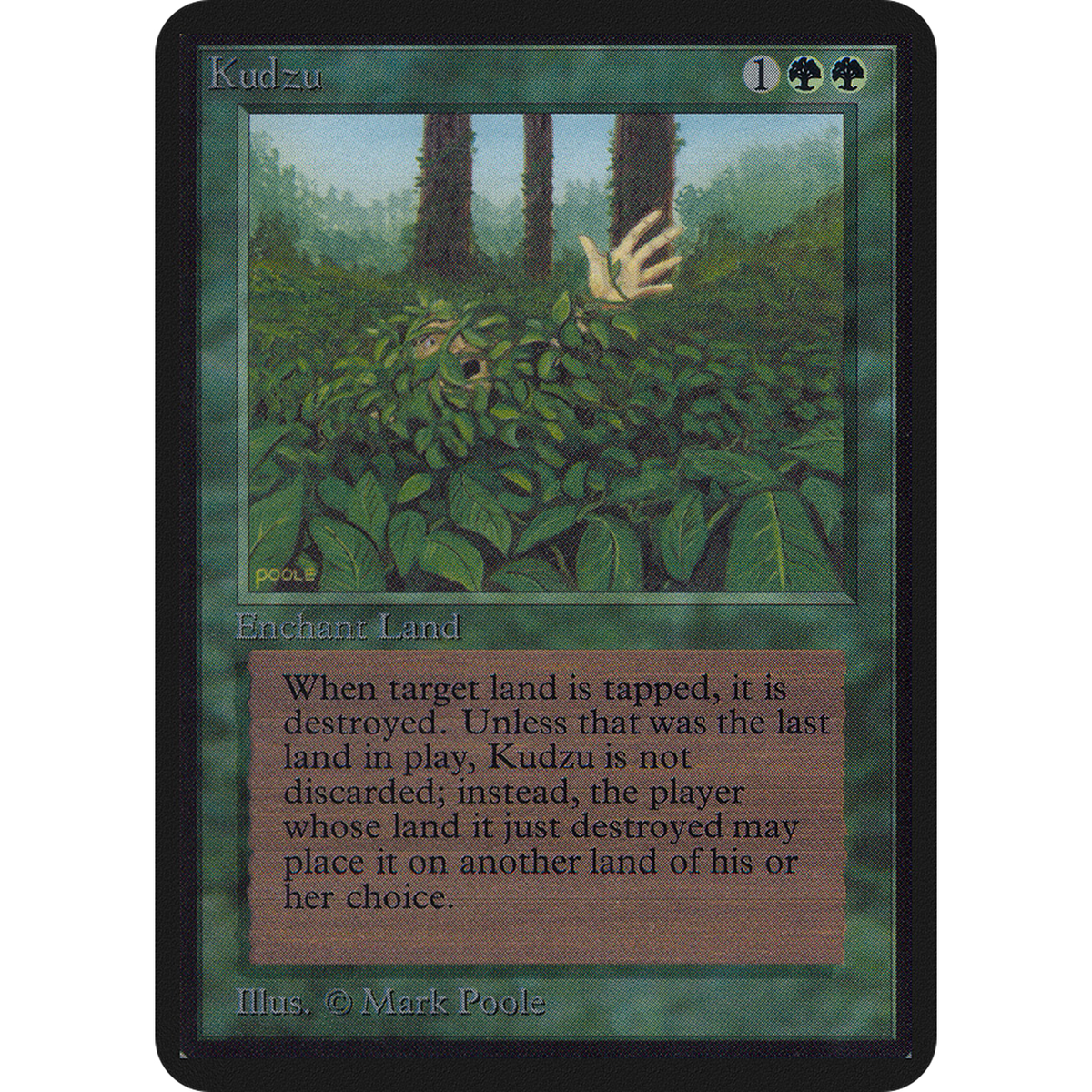 Magic The Gathering Kudzu [Limited Edition Alpha]