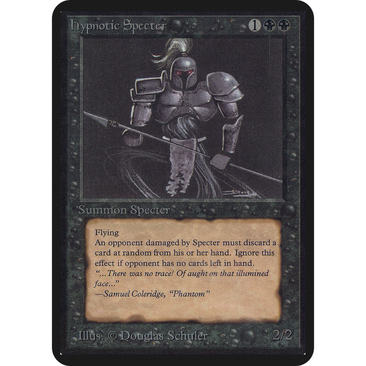 Magic The Gathering Hypnotic Specter [Limited Edition Alpha]