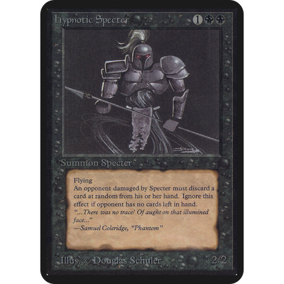 Magic The Gathering Hypnotic Specter [Limited Edition Alpha]