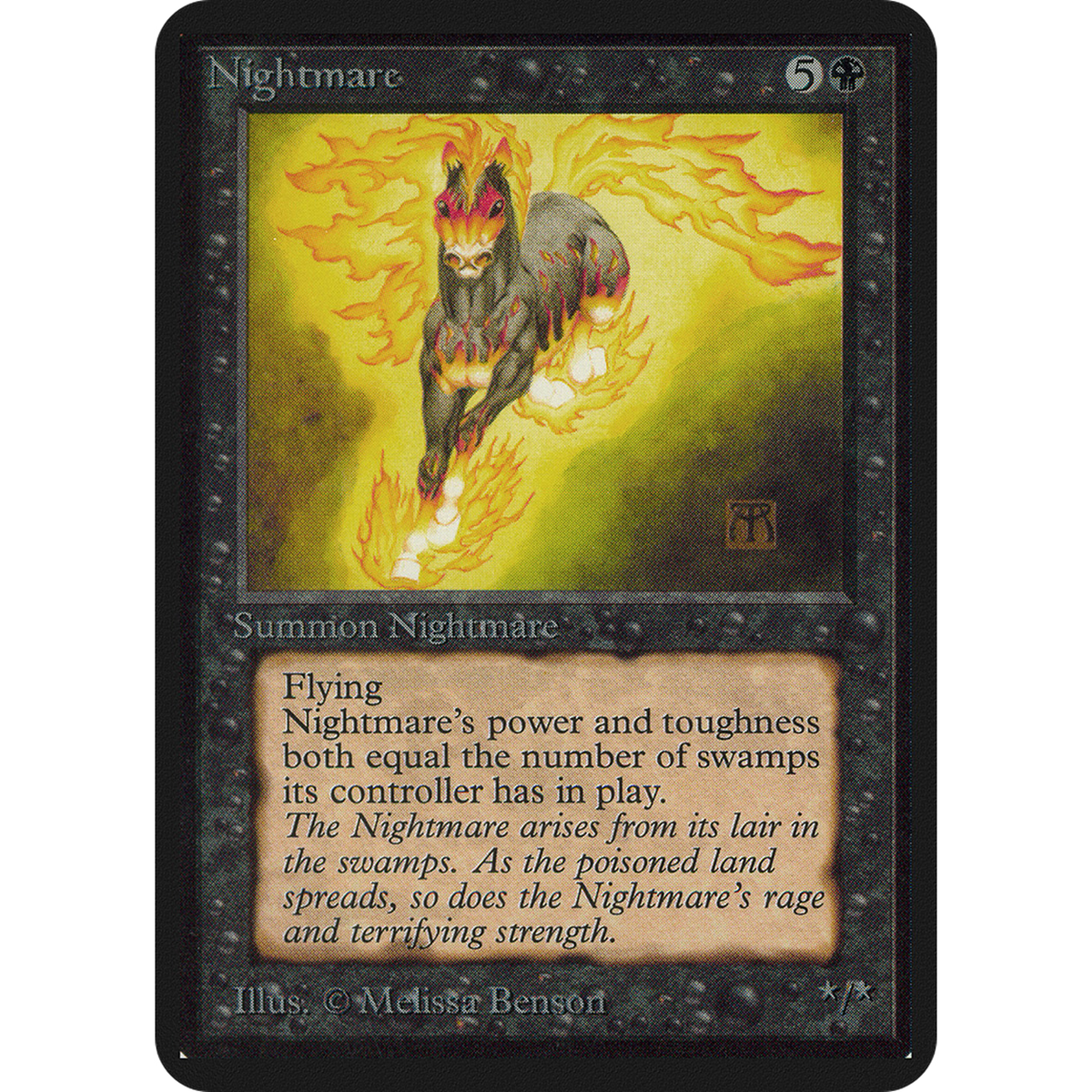 Magic The Gathering Nightmare [Limited Edition Alpha]