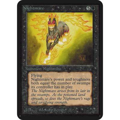 Magic The Gathering Nightmare [Limited Edition Alpha]