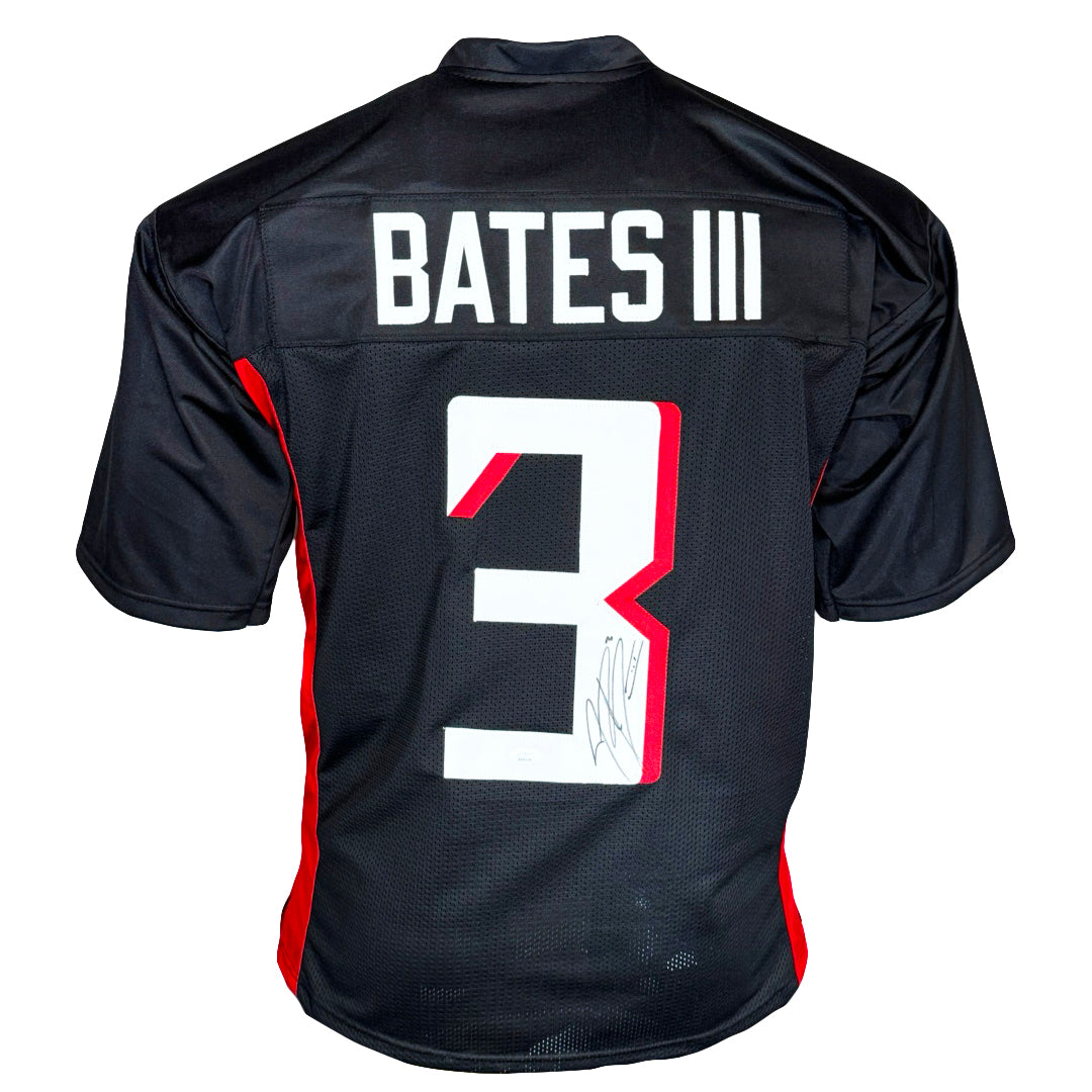Jessie Bates Iii Signed Atlanta Black Football Jersey (Jsa)