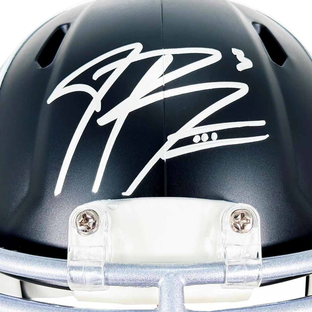 Jessie Bates Iii Signed Atlanta Falcons Speed Mini Football Helmet (Jsa)