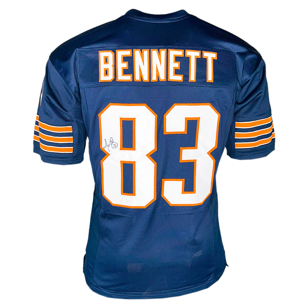 Martellus Bennett Signed Chicago Navy Football Jersey (Jsa)