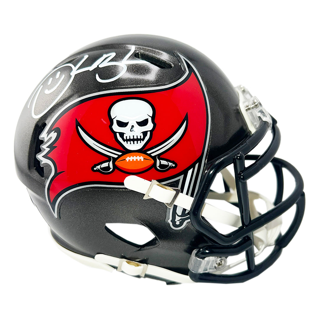Derrick Brooks Signed Tampa Bay Buccaneers Speed Mini Football Helmet (Jsa)