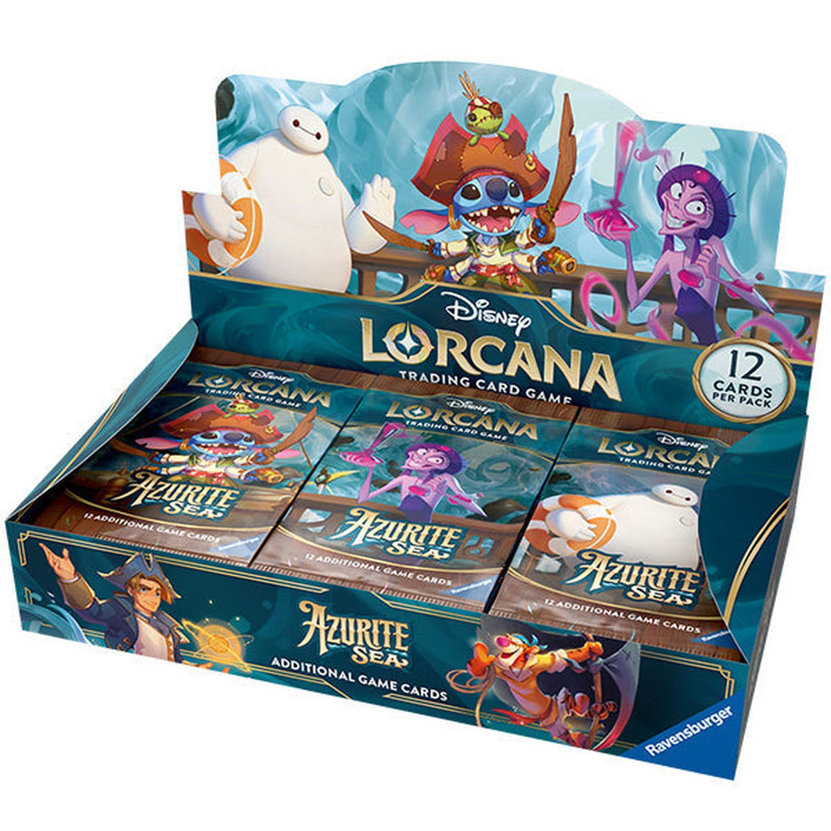 Pokémon Lorcana TCG: Azurite Sea: Booster Case