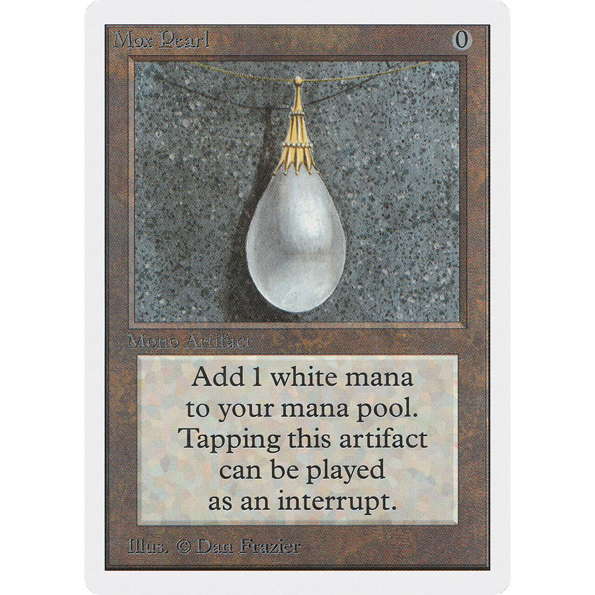 Magic The Gathering Mox Pearl [Unlimited Edition]
