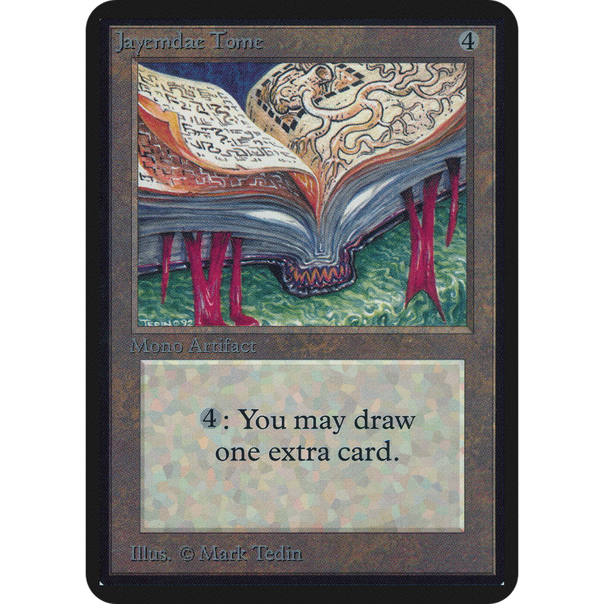 Magic The Gathering Jayemdae Tome [Limited Edition Alpha]