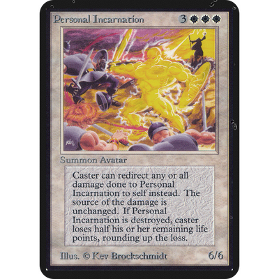 Magic The Gathering Personal Incarnation [Limited Edition Alpha]