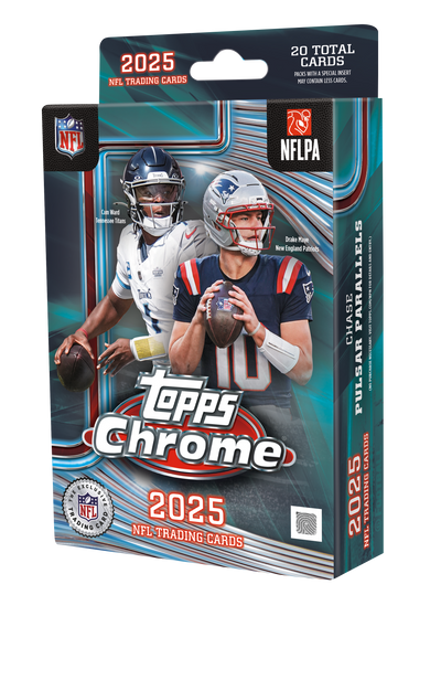 Football Topps 2025 Topps Chrome Football Hanger 64 Box Case