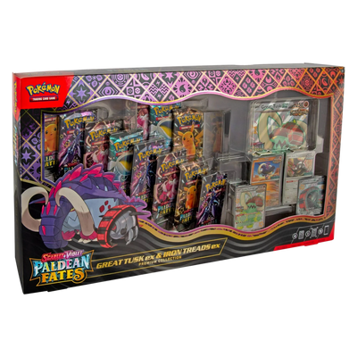 Pokémon Great Tusk Iron Treads EX Premium Collection Box