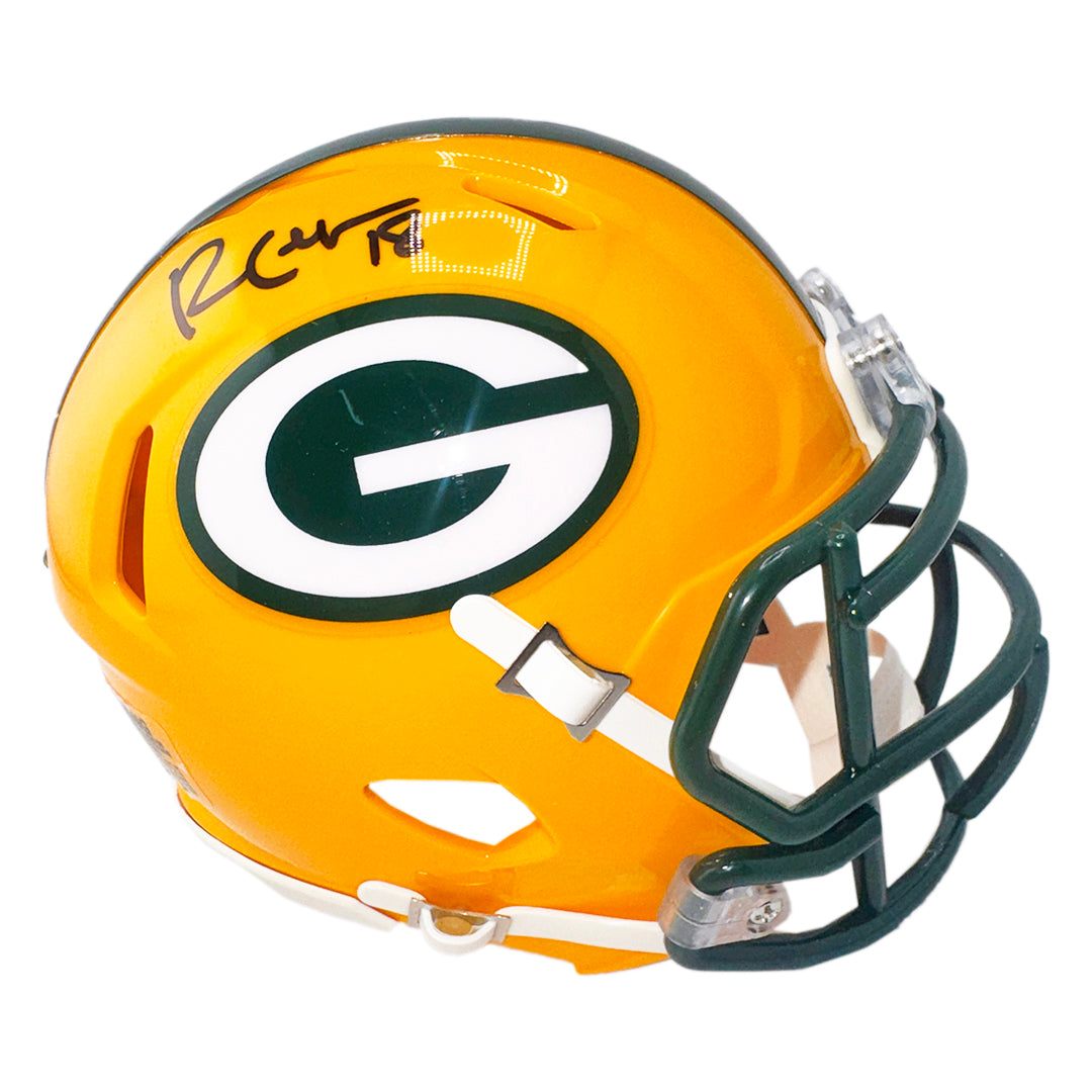 Randall Cobb Signed Green Bay Packers Speed Mini Football Helmet (Jsa)