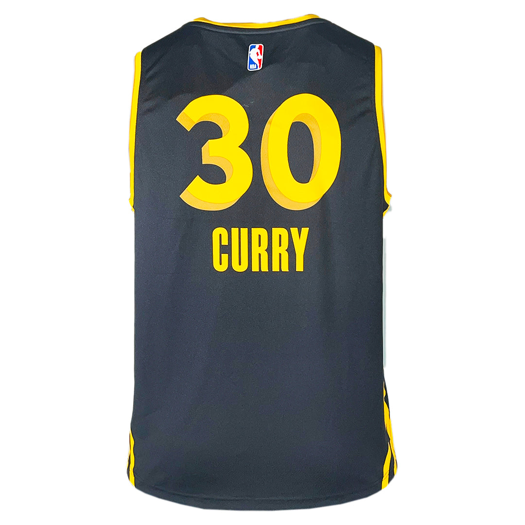 Steph Curry Authentic Golden State Warriors Black Large Unsigned Fanatics Basketball Jersey