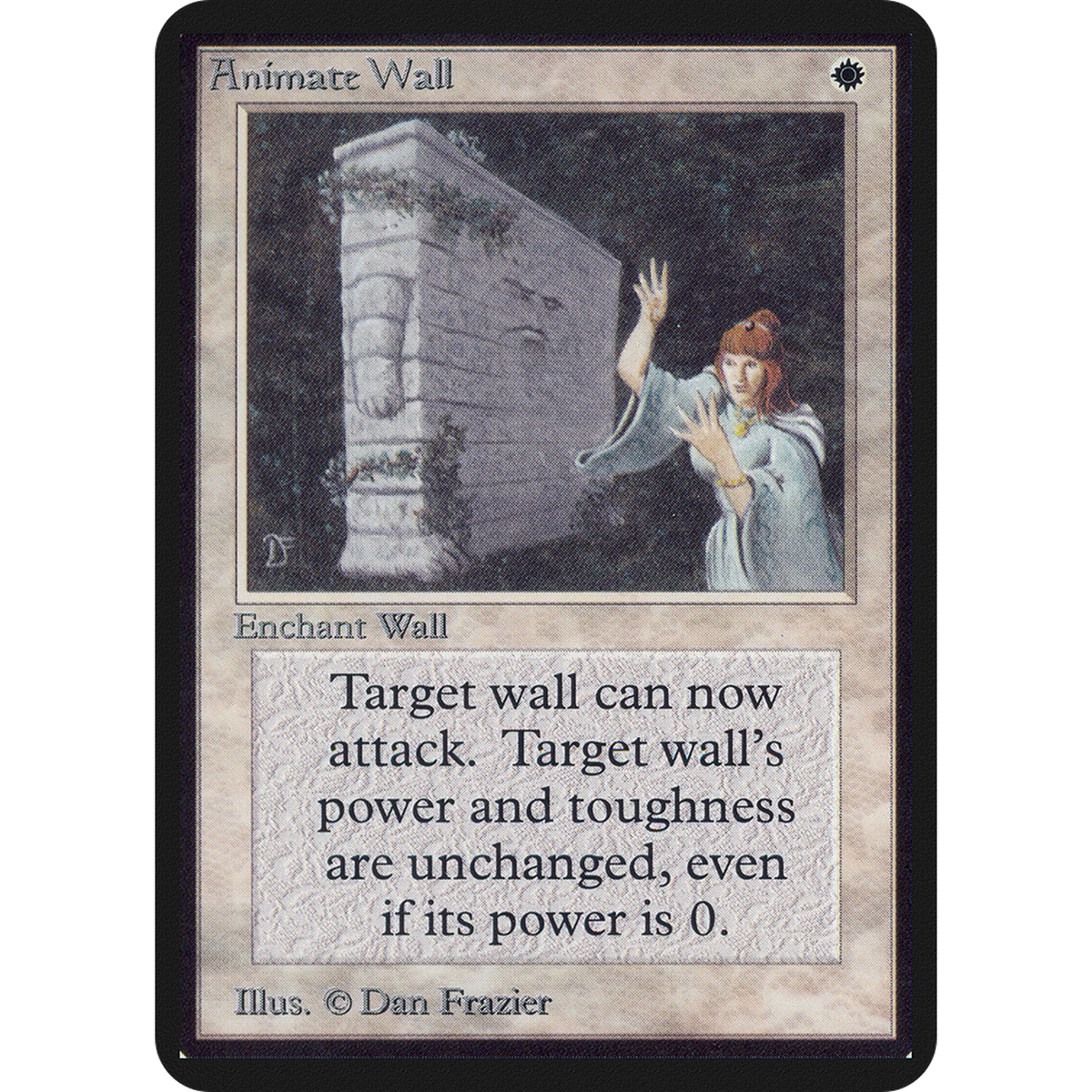 Magic The Gathering Animate Wall [Limited Edition Alpha]