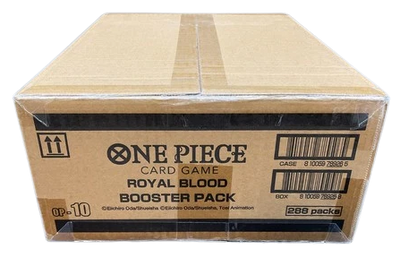 Sports OP-10 Royal Blood Sleeved Booster Pack (144) - Sealed Case