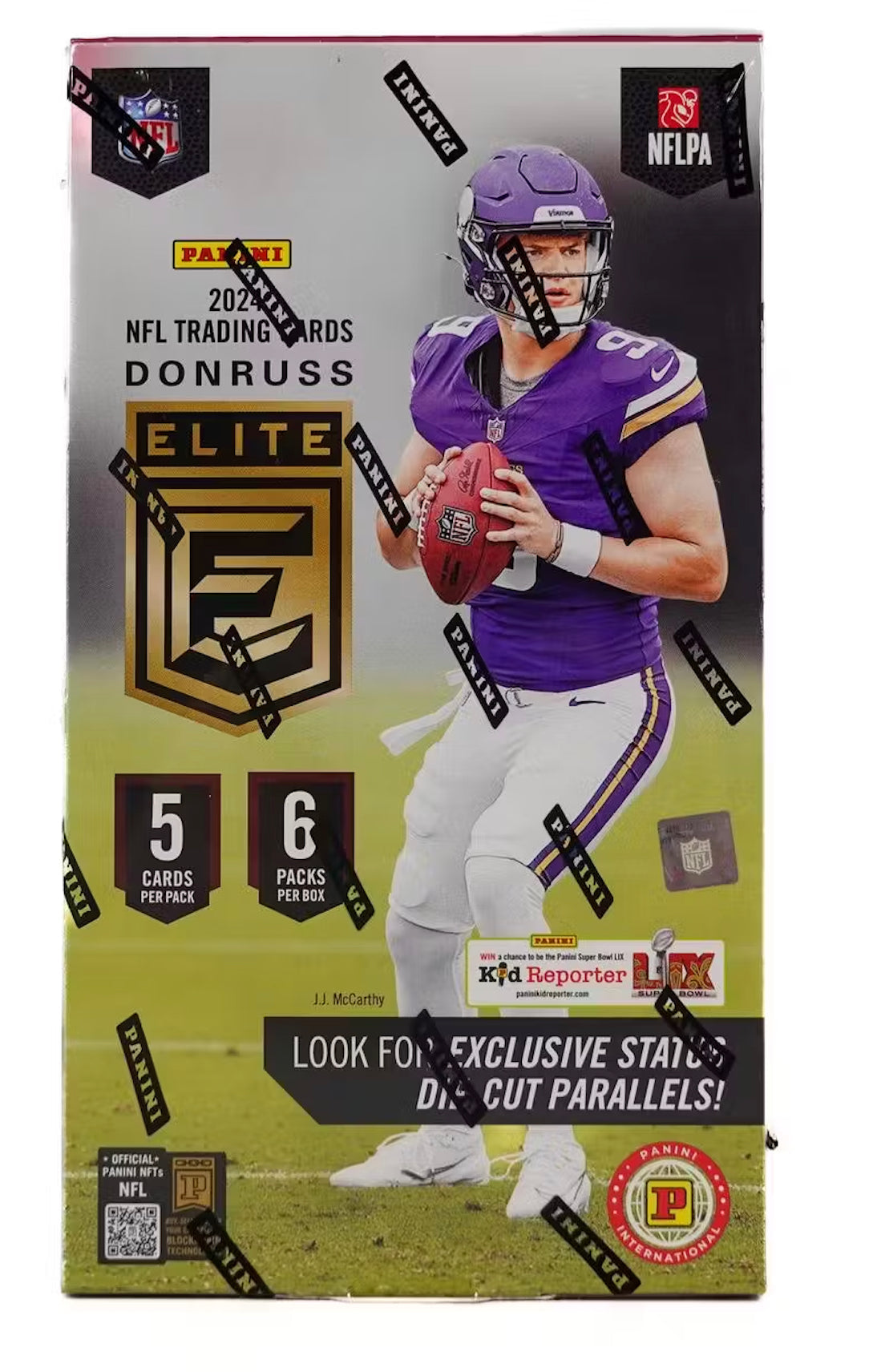 Football Panini 2024 Donruss Elite Football Hobby International 20 Box Case