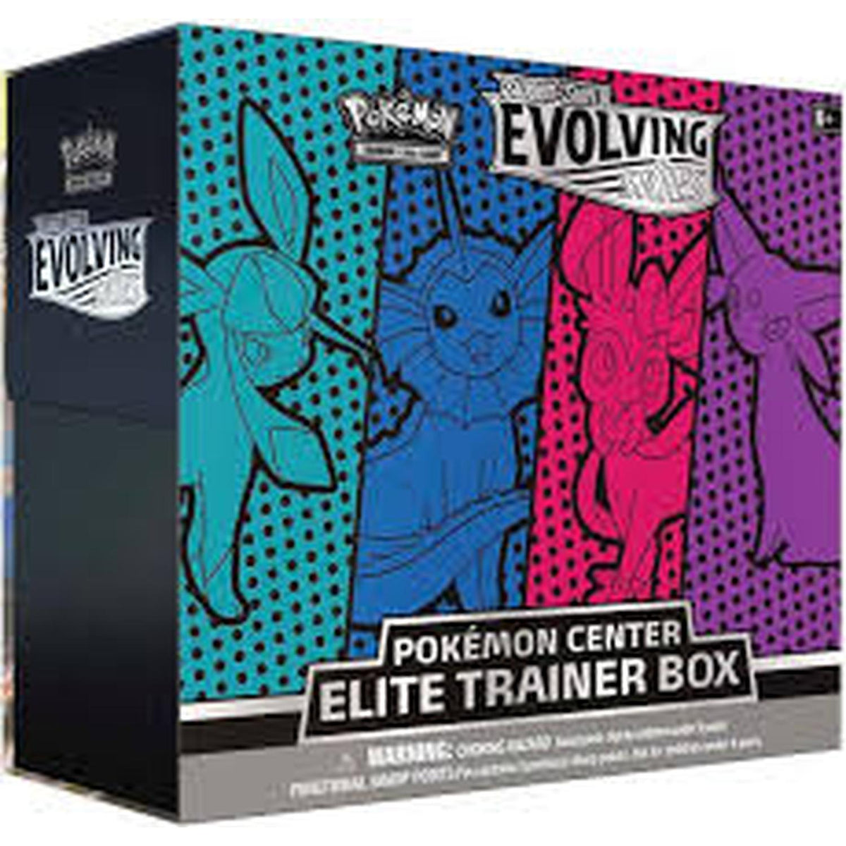 Pokémon Pokemon: Evolving Skies Pokemon Center Elite Trainer Box (Glaceon/ Vaporeon/ Sylveon/ Espeon)