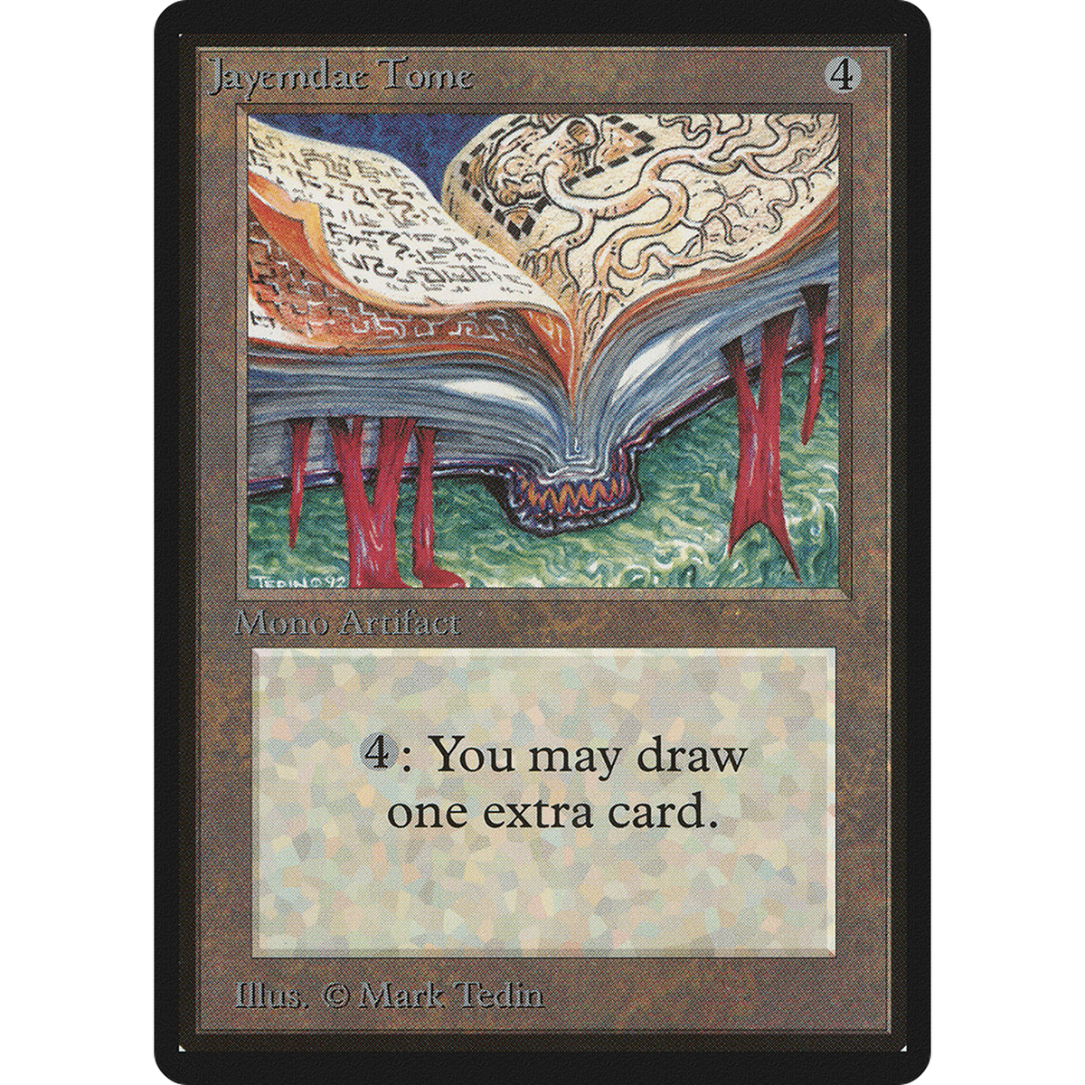 Magic The Gathering Jayemdae Tome [Limited Edition Beta]