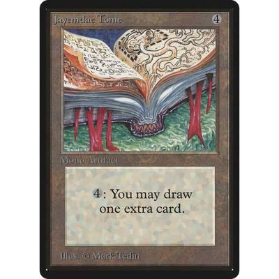Magic The Gathering Jayemdae Tome [Limited Edition Beta]