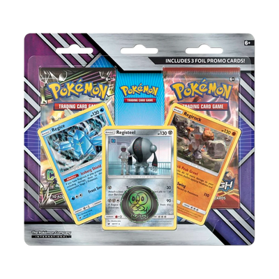 Sports Regice & Registeel & Regirock Promo - 2 Packs Blister