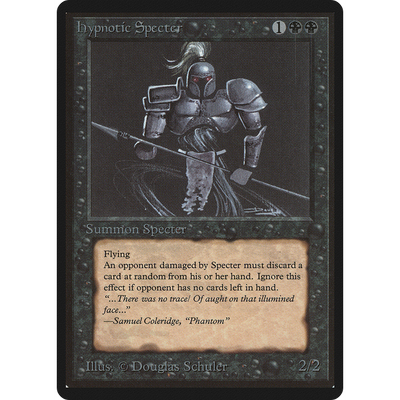 Magic The Gathering Hypnotic Specter [Limited Edition Beta]