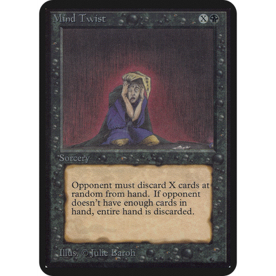 Magic The Gathering Mind Twist [Limited Edition Alpha]