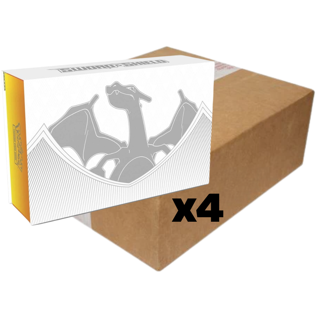 Sealed Case Charizard Ultra Premium Collection Box - Swsh07
