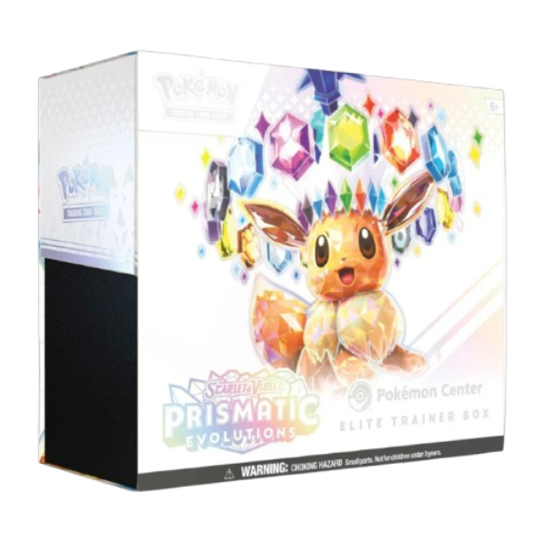 Prismatic Evolutions Pokémon Center Elite Trainer Box