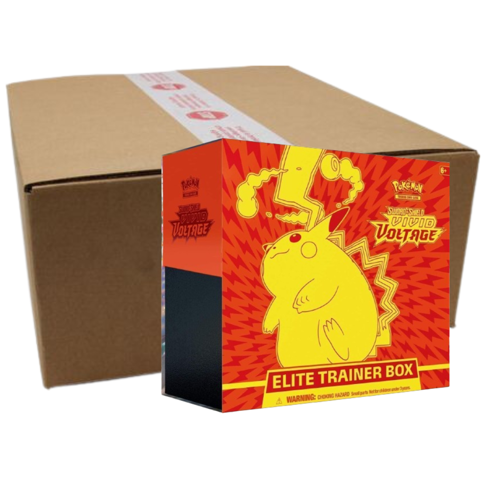 Vivid Voltage Elite Trainer Box Sealed Case (10X)