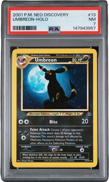Sports PSA 7 Umbreon-Holo Neo Discovery