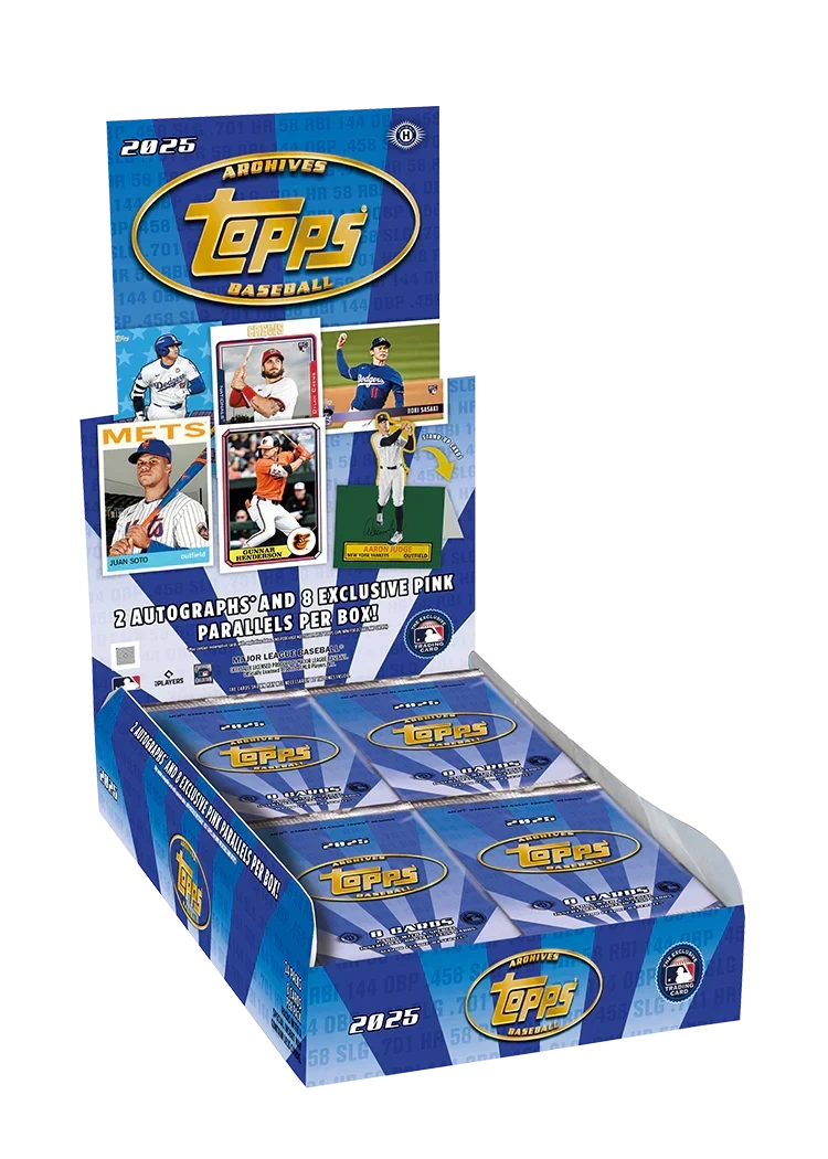 Baseball Topps 2025 Topps Archives Baseball Hobby 10 Box Case