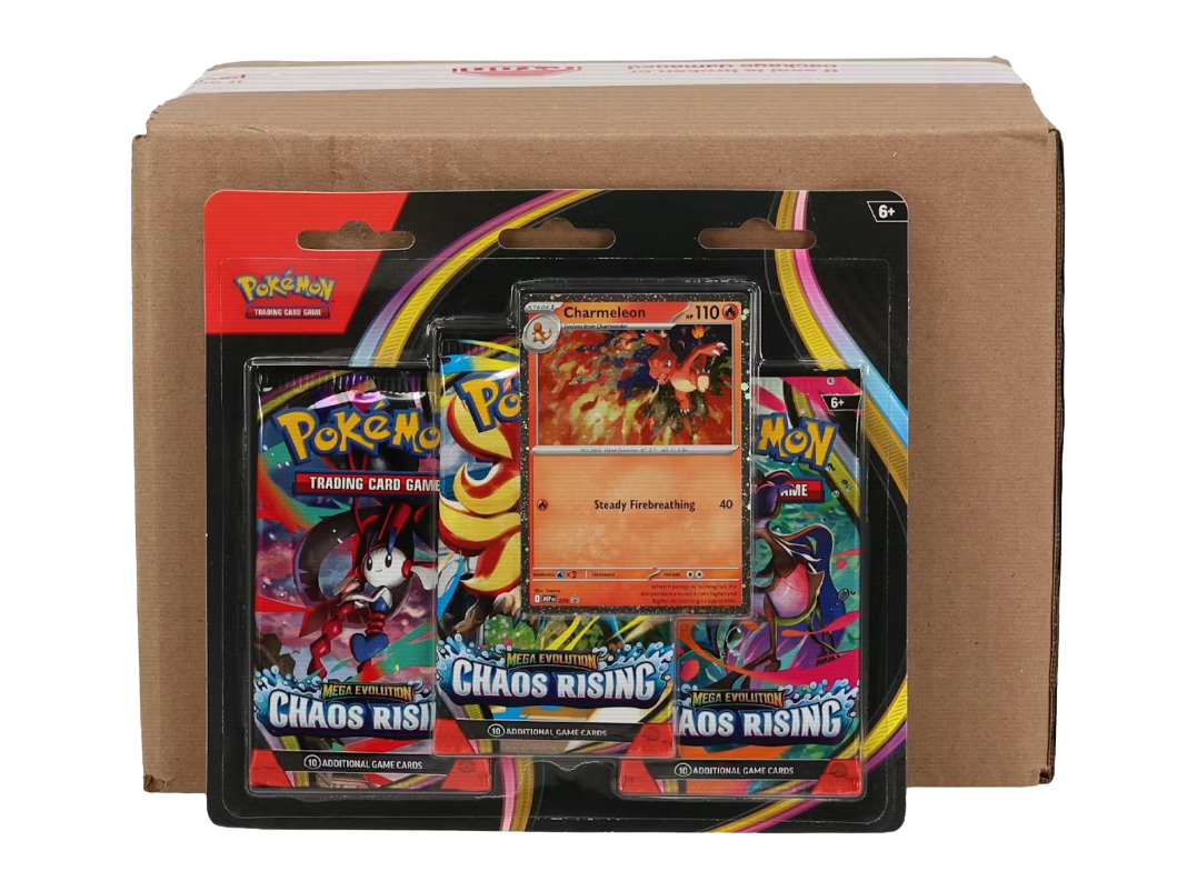 Sports Sealed Case Chaos Rising 3 Pack Blister