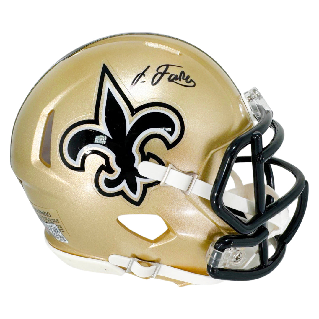 Isaiah Foskey Signed New Orleans Saints Speed Mini Football Helmet (Jsa)