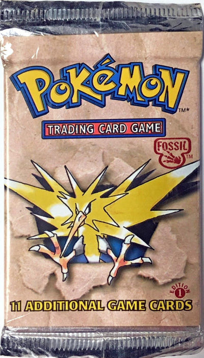 Pokémon Fossil 1st Edition Booster Pack