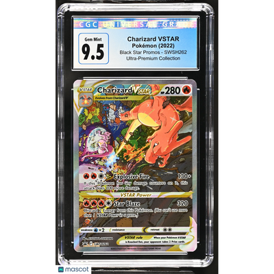 Pokémon 2022 Pokemon Black Star Promos Charizard VSTAR #Swsh262 CGC 10