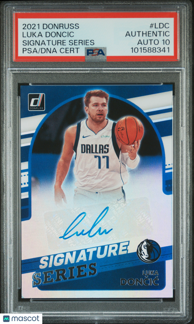 Sports Panini 2021 Panini Donruss Signature Series Luka Doncic #Ldc PSA A