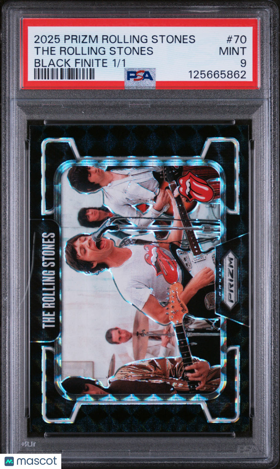 Sports Panini 2025 Panini Prizm The Rolling Stones The Rolling Stones #70 PSA 9
