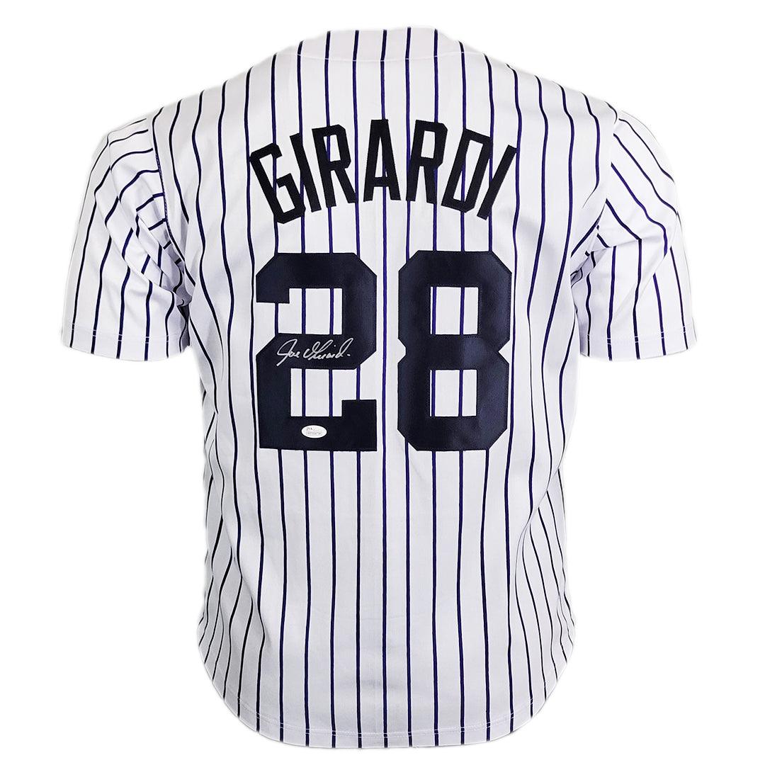 Joe Girardi Signed New York Pinstripe Baseball Jersey (Jsa)