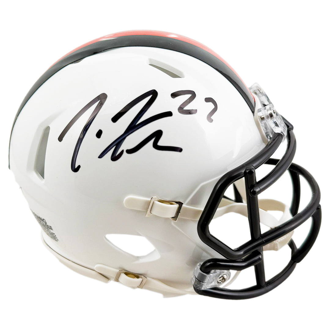 Joe Haden Signed Cleveland Browns Alt 2023 Speed Mini Football Helmet (Jsa)