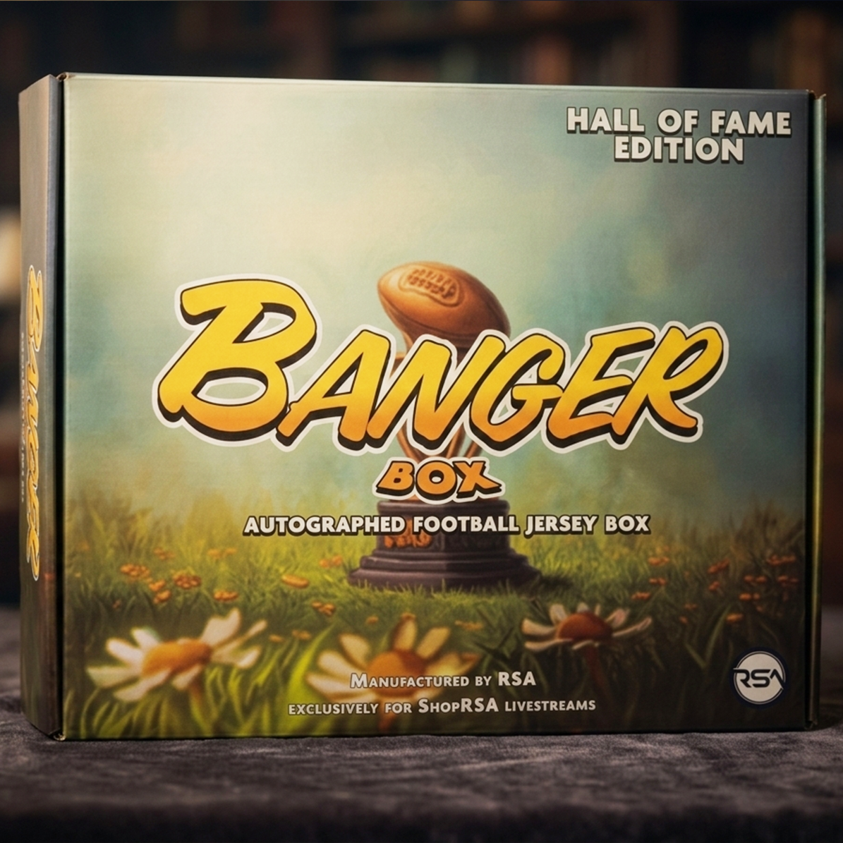 Autographed Hall Of Fame Jersey Banger Box - Series 1