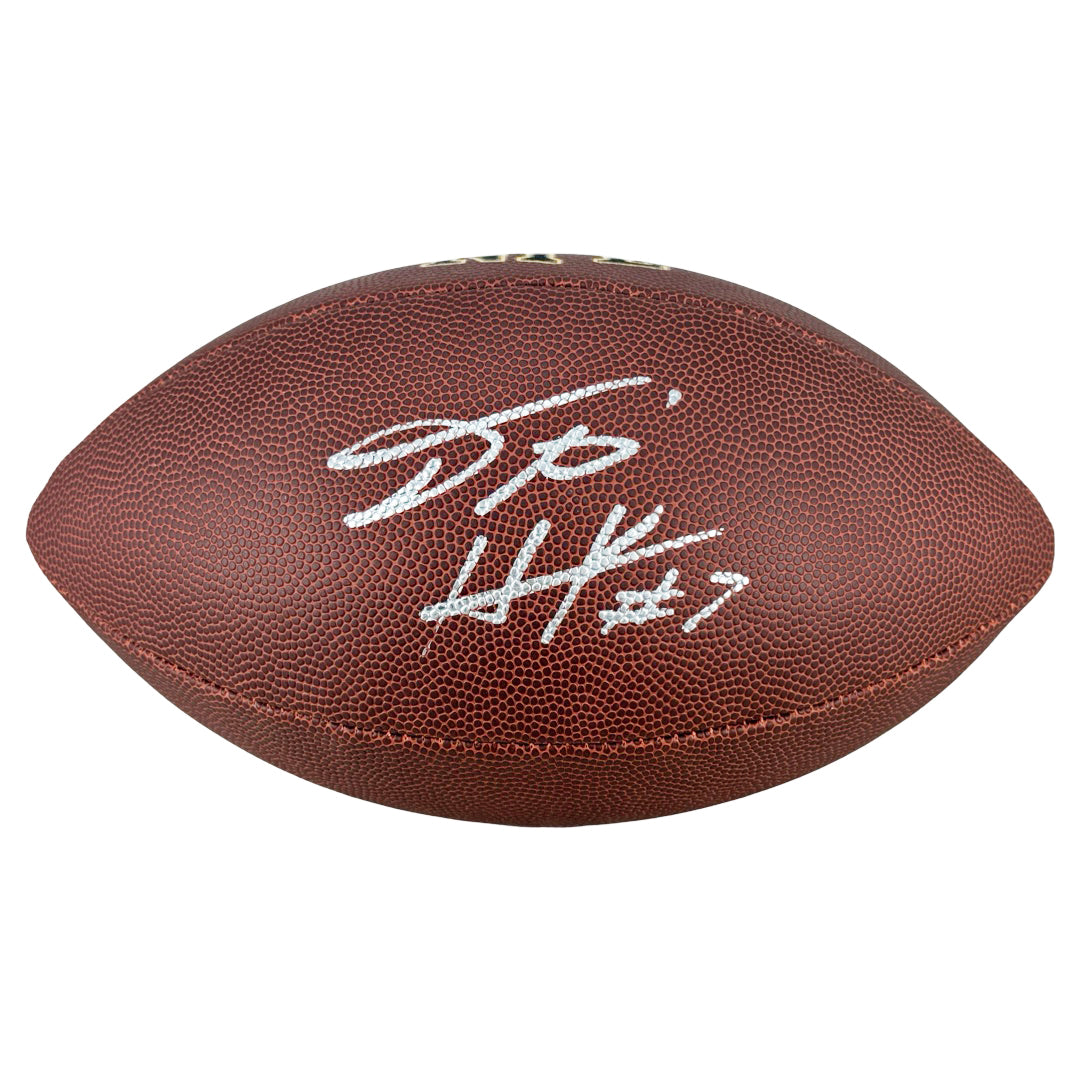 Dustin Hopkins Signed Wilson Official NFL Replica Football (Jsa)