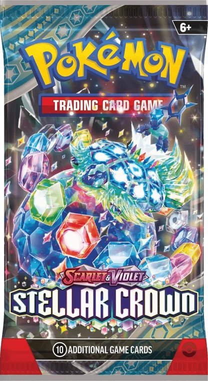 Pokemon TCG - Scarlet & Violet - Stellar Crown - Display Case (6x Booster Boxes)