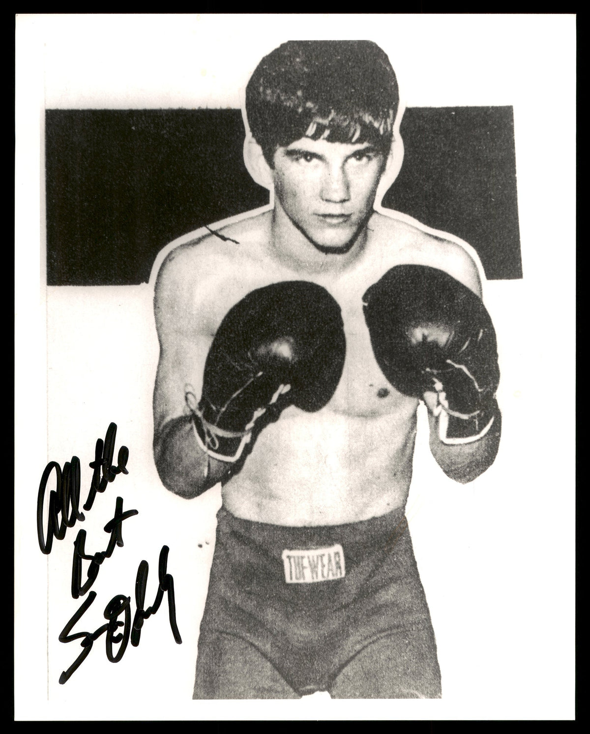 Sean O'grady Autographed 8X10 Photo "All The Best" Sku #186840