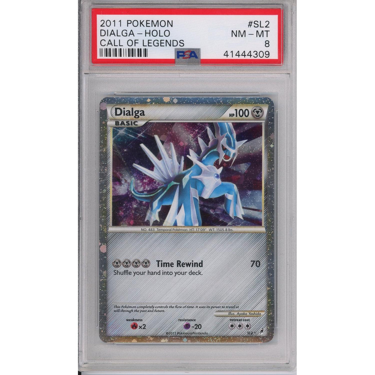 Pokémon Pokemon Graded: Dialga Holo PSA 8